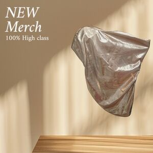 High Class Metallic Silver Fabric